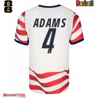 Statele Unite Tyler Adams #4 Tricou Fotbal Replică Mondial 2026 Barbati Acasa
